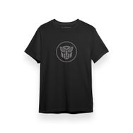 Tshirthane Transformers Autobot Icon Siyah Kısa Kol Erkek T-shirt