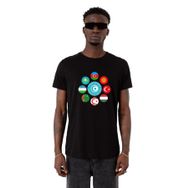 Tshirthane Türk Devletleri Teşkilat Siyah Erkek T-shirt