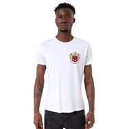 Tshirthane Türk Kurt Milli Arma Beyaz Erkek Bisikletyaka T-shirt