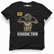 Tshirthane Ufc Khabib Time Siyah Erkek T-shirt