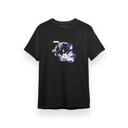 Tshirthane Violet Evergarden Anime Doll Siyah Kısa Kol Erkek T-shirt