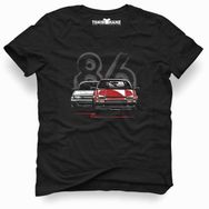 Tshirthane vw volkswagen 1986 86 Siyah Erkek T-shirt