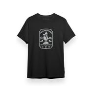 Tshirthane Yellowstone Dutton Ranch Framed Siyah Kısa Kol Erkek T-shirt