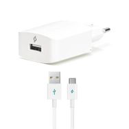 Ttec 2.1A Type-C Beyaz Kablolu Speedcharger
