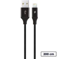 Ttec 2DK19S Siyah AlumiCable MFi iPhone Lisanslı Şarj Kablosu