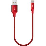 Ttec 2DK28K Kırmızı Alumi Cable Mini 30 cm Şarj ve Data Kablosu