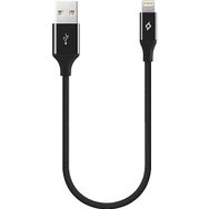 Ttec 2DK28S Alumicable 30 cm Siyah Mini Lightning Usb Şarj Kablosu