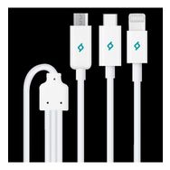 Ttec 2DK7521 Trio Type-C Beyaz Micro USB Şarj Kablosu