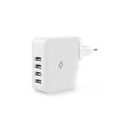 Ttec 2SC02B Beyaz Quattro 4 USB Seyahat Şarj Cihazı