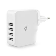 Ttec 2SC02B Beyaz Quattro 4USB Seyahat Şarj Aleti