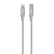 Ttec Alumicable Type-C Lightning Gümüş 150 cm Hızlı Şarj Kablosu