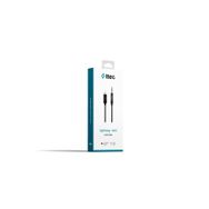 Ttec Aux - Lightning 100 cm Siyah Ses Kablosu