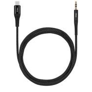 Ttec AUX USB-C 100 cm Siyah Ses Kablosu