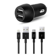 Ttec SmartCharger Duo 3.1A Çift USB Siyah Araç Şarj Aleti