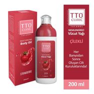 TTO 200 ml Vücut Yağı Çilek Clinic Nemlendirici