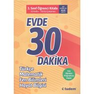 Tudem Yayınları 3. Sınıf Evde 30 Dakika Soru Ev Çalışması