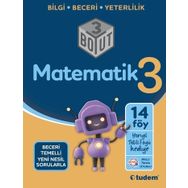 Tudem Yayınları 3. Sınıf Matematik 3 Boyut Konu Anlatımlı Föy