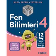 Tudem Yayınları 4. Sınıf 3 Boyut Fen Bilimleri Soru Bankası