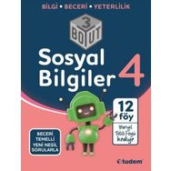 Tudem Yayınları - 4. Sınıf Sosyal Bilgiler 3 Boyut Yeni Nesil Sorularla