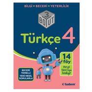 Tudem Yayınları 4. Sınıf Türkçe 3 Boyut Soru Bankası