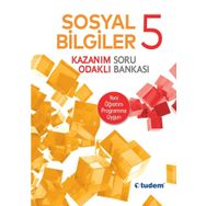 Tudem Yayınları 5.Sınıf Sosyal Bilgiler Kazanım Odaklı Soru Bankası