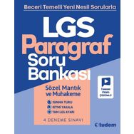 Tudem Yayınları 8.Sınıf LGS Paragraf Soru Bankası