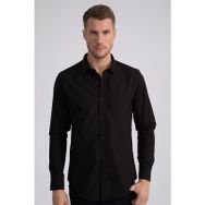 Tudors 23404 Slim Fit Dar Kesim Tery Cotton Erkek Gömlek