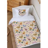 Tuğba Kuğu Cartoon Serisi Winnie The Pooh Pattern 100x150 cm Organik Bebek Nevresim Takımı