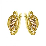 Tuğrul Altın T003435 Altın Küpe