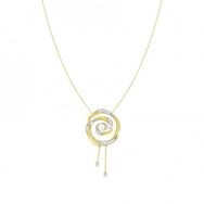 Tuğrul Altın T005083 Altın Spiral Kolye