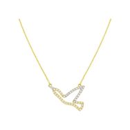 Tuğrul Altın T006499 Altın Kuş Kolye