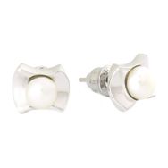 Tuğrul Altın T007589 Altın İnci Küpe