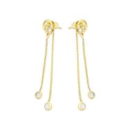 Tuğrul Altın T027777 Altın Küpe
