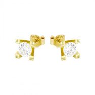 Tuğrul Altın T034486 Altın Tektaş Küpe