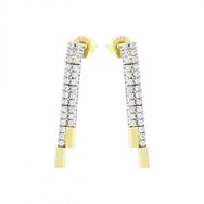 Tuğrul Altın T039704 Altın Küpe