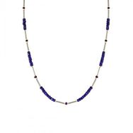 Tuğrul Altın T046627 Altın Safir Taşlı Kolye