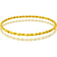 Tuğrul Altın T51 20 gr 22 Ayar İşçiliksiz Paftalı Burma Bilezik