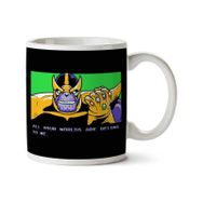 Tüm Dünyalarınız Bana Aittir Thanos Zero Wing Baskılı Kupa
