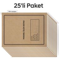Tunakart 4 Yapraklı 25'li Paket Metal Askılı Personel Özlük Dosyası