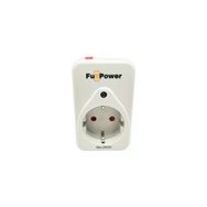 Tunçmatik Beyaz Tsk5016 Fullpower Tekli Akım Korumalı Priz Anahtarlı