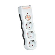 Tunçmatik Powersurge 3'lü 525 Joule Enerji Siyah Koruma Prizi