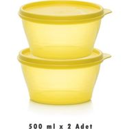 Tupperware 500 ml Sarı Saklama Kabı