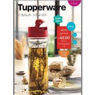 Tupperware 600 ml Kırmızı Duru Yağdanlık