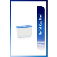 Tupperware 715 ml Şeffaf Mavi Saklama Kabı