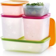 Tupperware Alaska 5'li Renkli Saklama Kabı