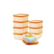 Tupperware Alaska 8x450 ml Turuncu Saklama Kabı