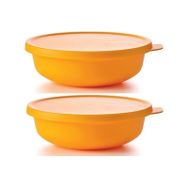 Tupperware Aloha 2'li Turuncu Saklama Kabı