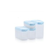 Tupperware Mavi Kapaklı 4'lü Saklama Kabı