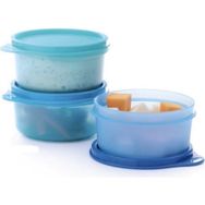 Tupperware Mini Şeker Üçüzler 3x250 ml Buzdolabı Servis Saklama Kabı
