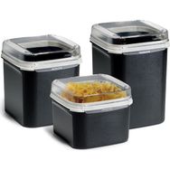 Tupperware Özel Kare 3'lü Saklama Kabı